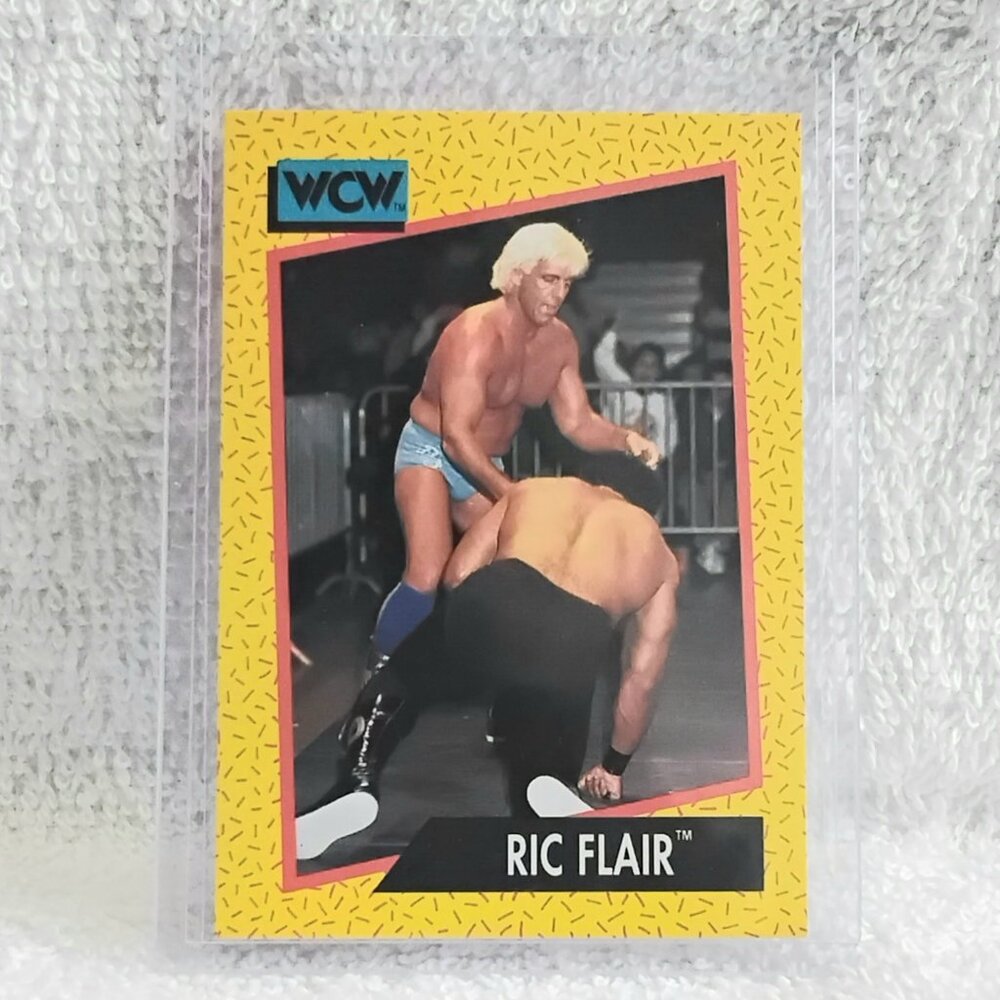 5/$20 Excellent 1991 Impel Rick Flair WCW Wrestling Card 38!!